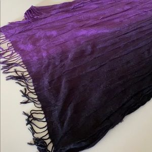 Ombré Purple Scarf